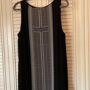 Max Studio Geometric Print Shift Dress (XL)